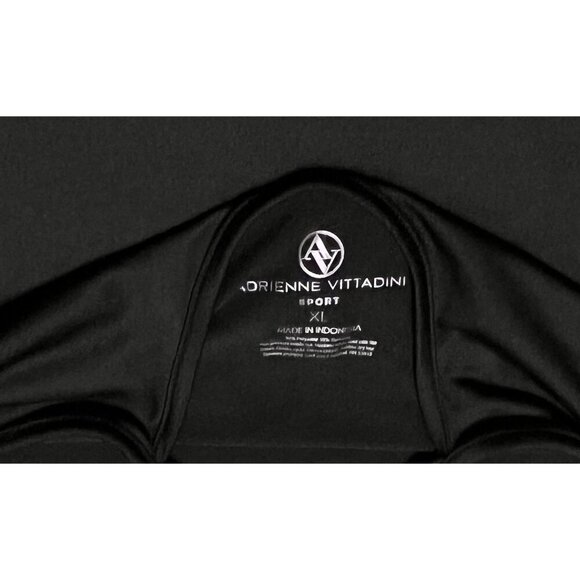 Adrienne Vittadini Sport Criss Cross Back Tank Top Black Women’s Size XL - Picture 2 of 5